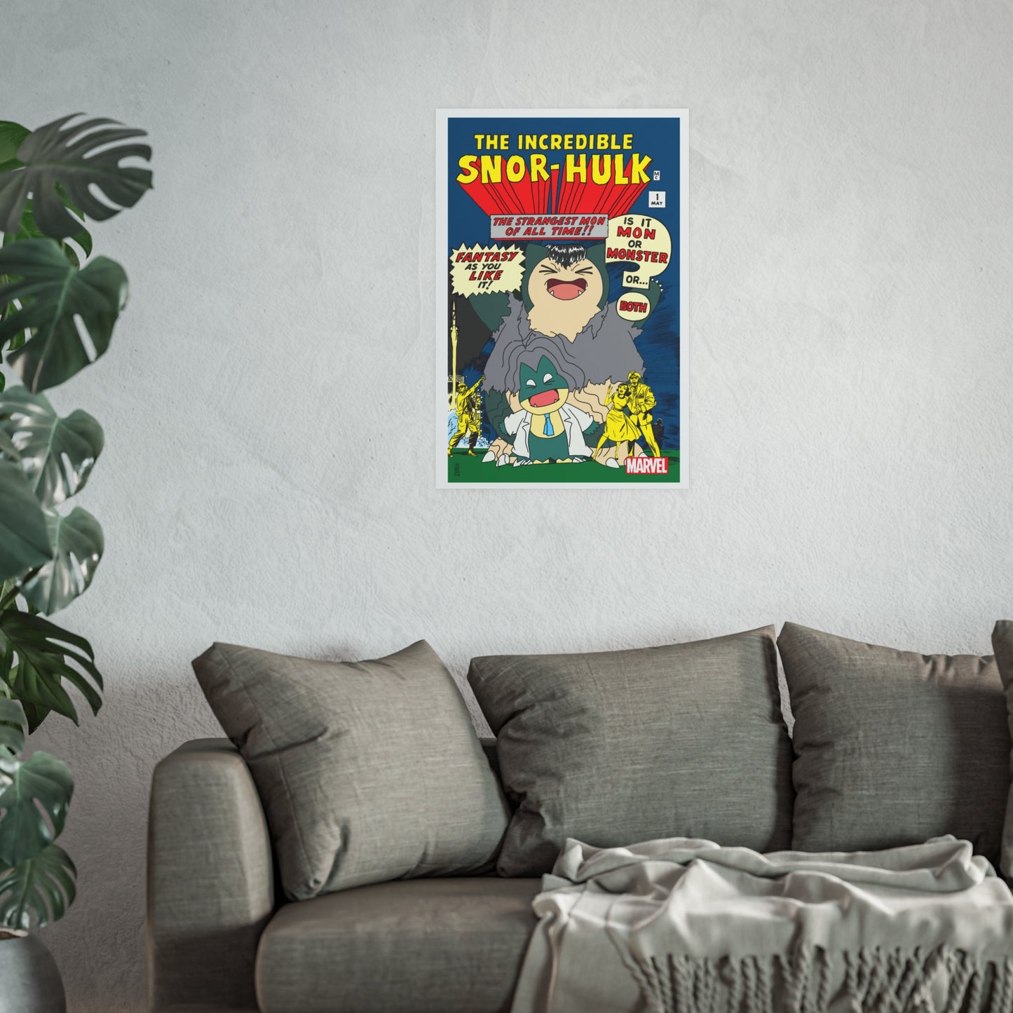 Snor-Hulk Satin and Archival Matte Posters