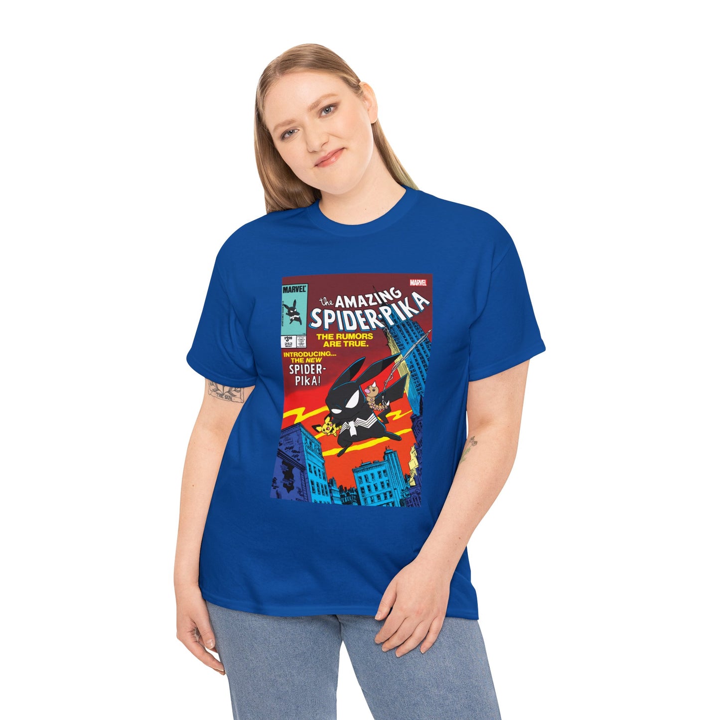 Amazing Spider-Pika T-shirt Gift mens womens