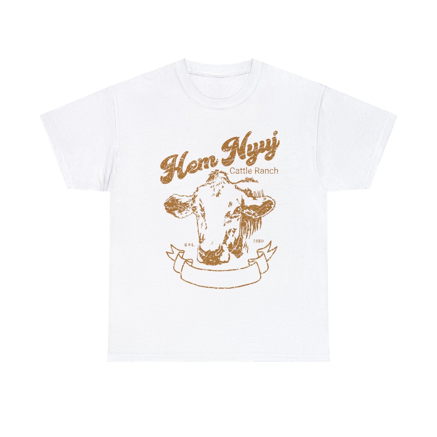 Hem Nyuj Hmong Exclusive T-shirt Gift cattle farming ranching