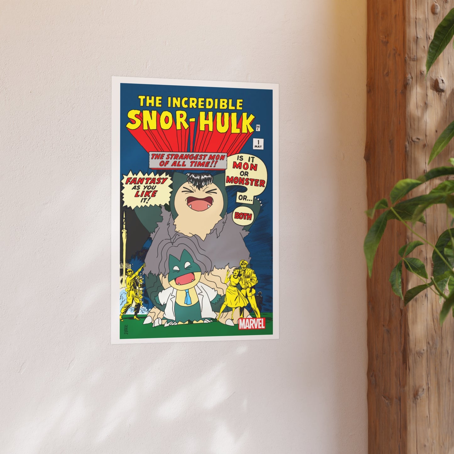 Snor-Hulk Satin and Archival Matte Posters