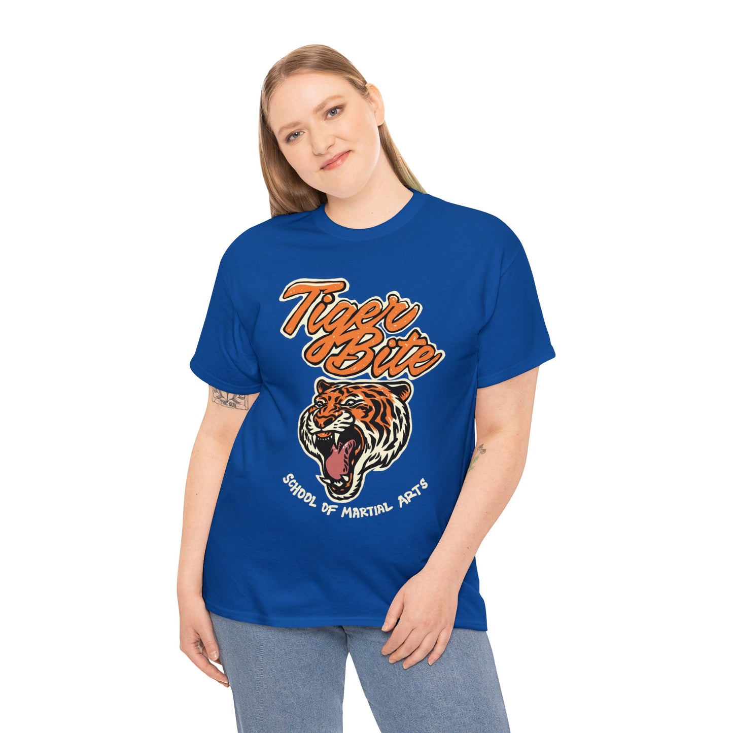 Retro hmong tiger bite Exclusive T-shirt Gift