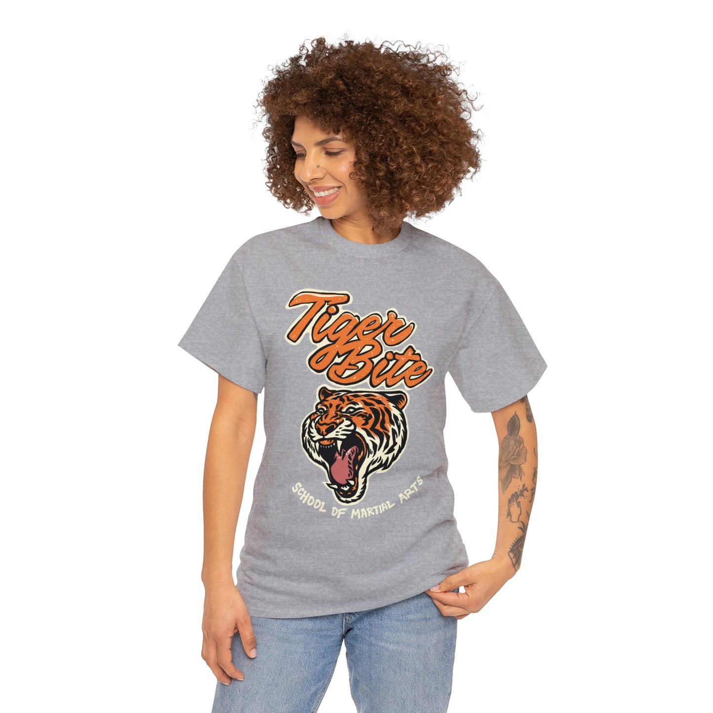 Retro hmong tiger bite Exclusive T-shirt Gift