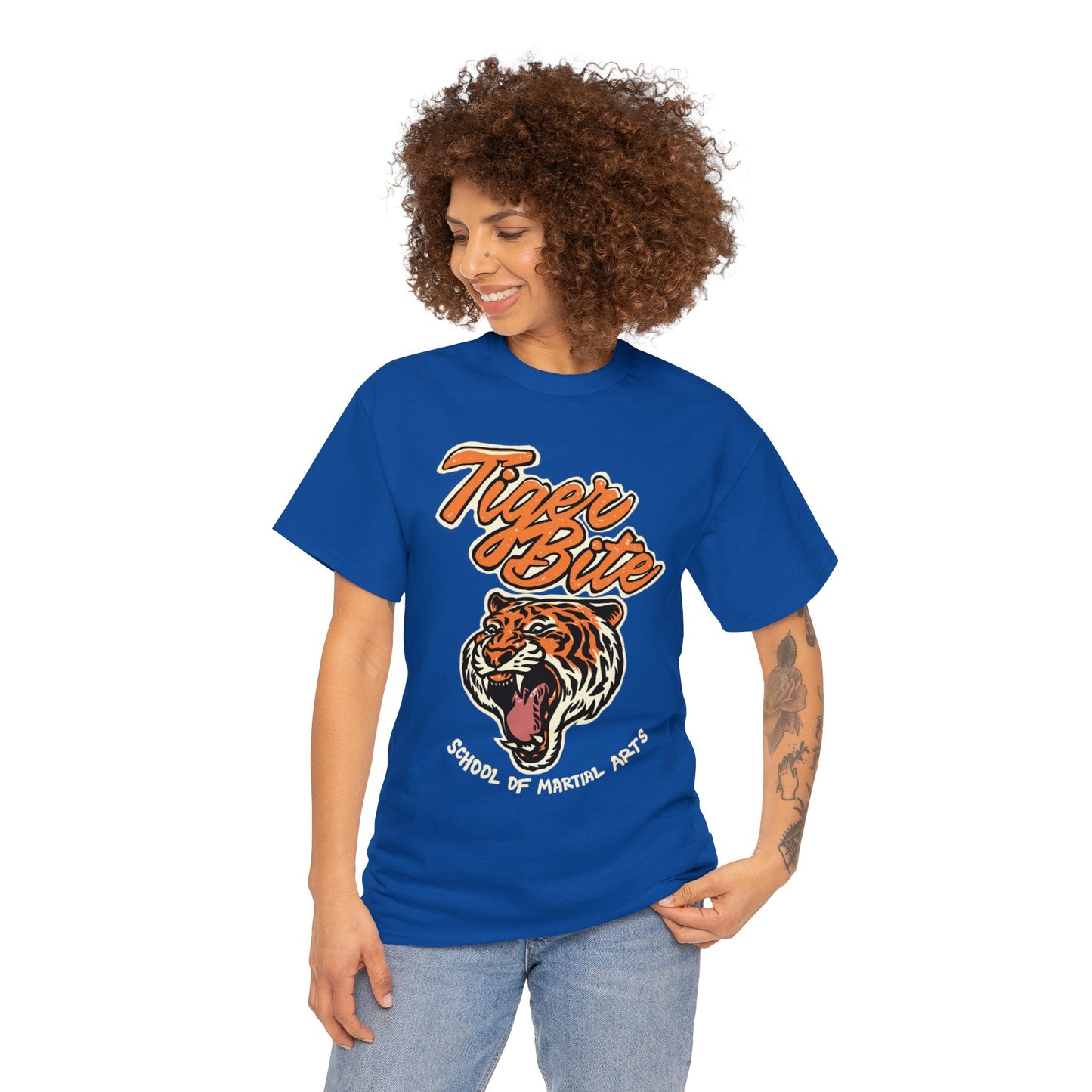 Retro hmong tiger bite Exclusive T-shirt Gift