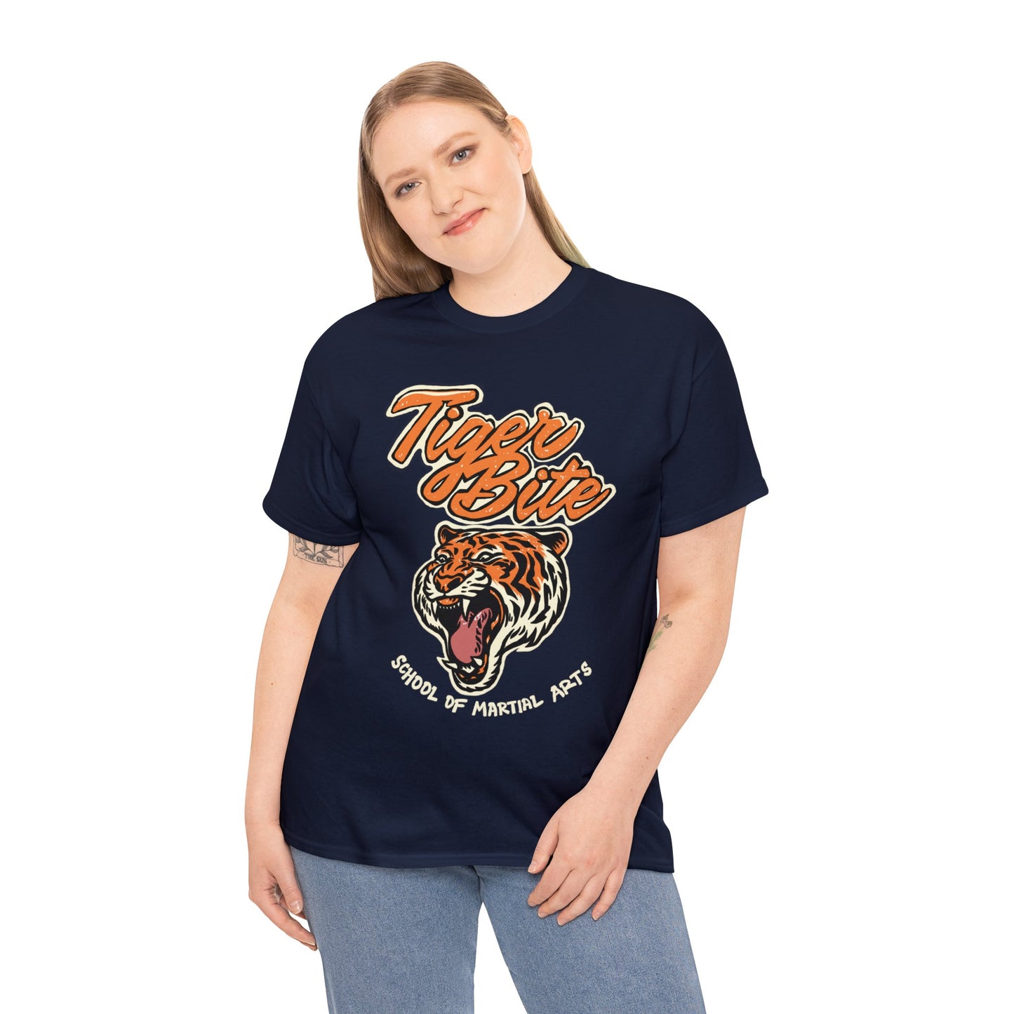 Retro hmong tiger bite Exclusive T-shirt Gift