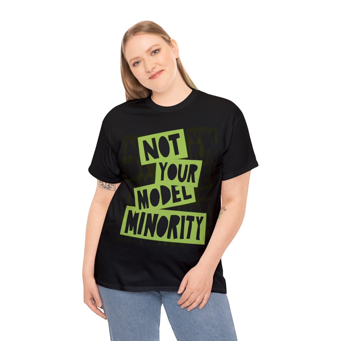 Not Your Model Minority Exclusive T-shirt Gift anti-racism stop asian hate diversity inclusion equity