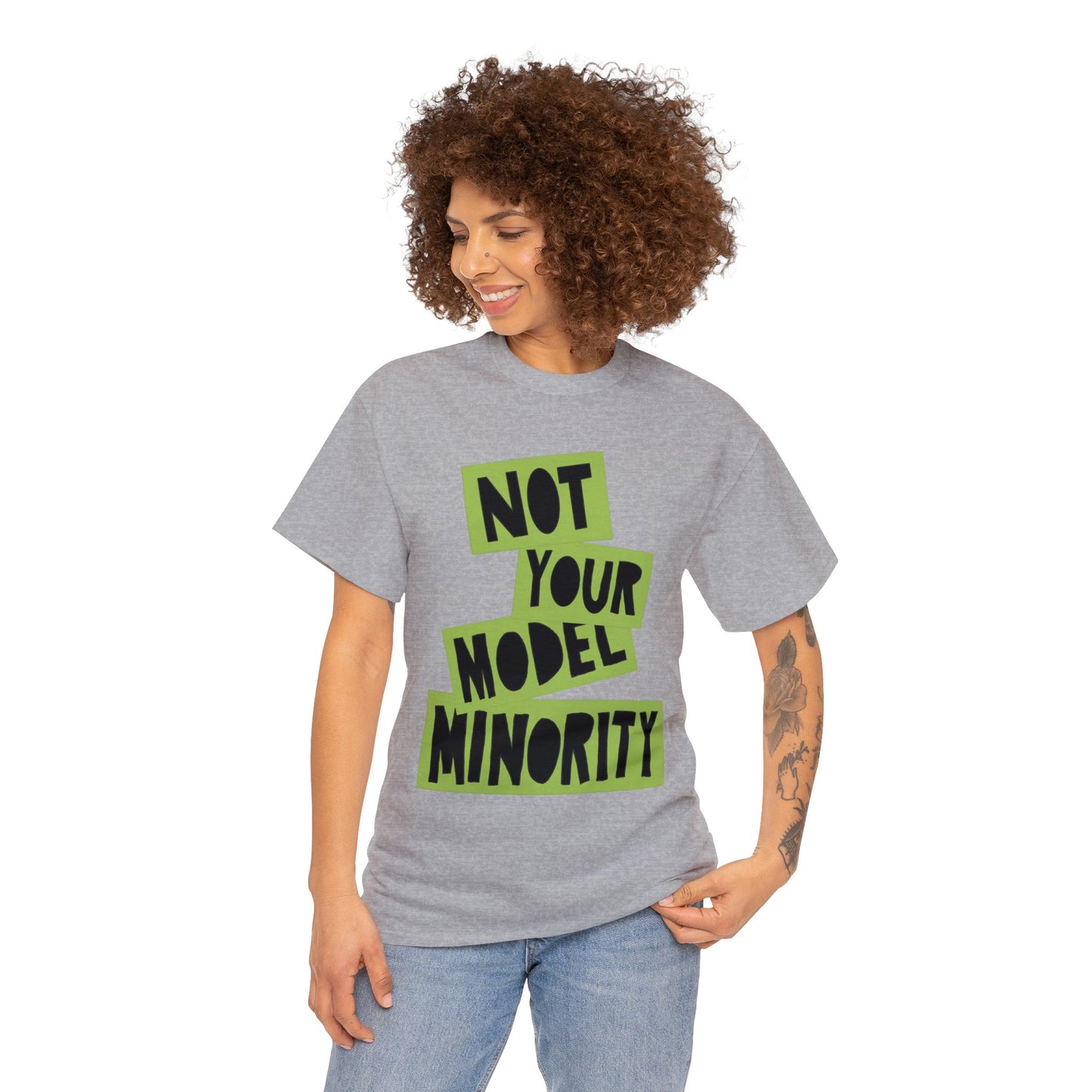 Not Your Model Minority Exclusive T-shirt Gift anti-racism stop asian hate diversity inclusion equity