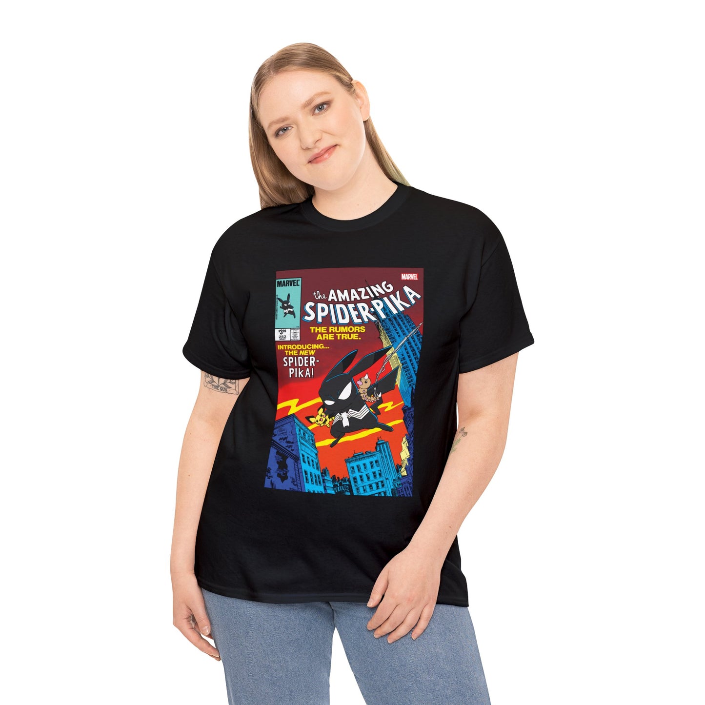 Amazing Spider-Pika T-shirt Gift mens womens