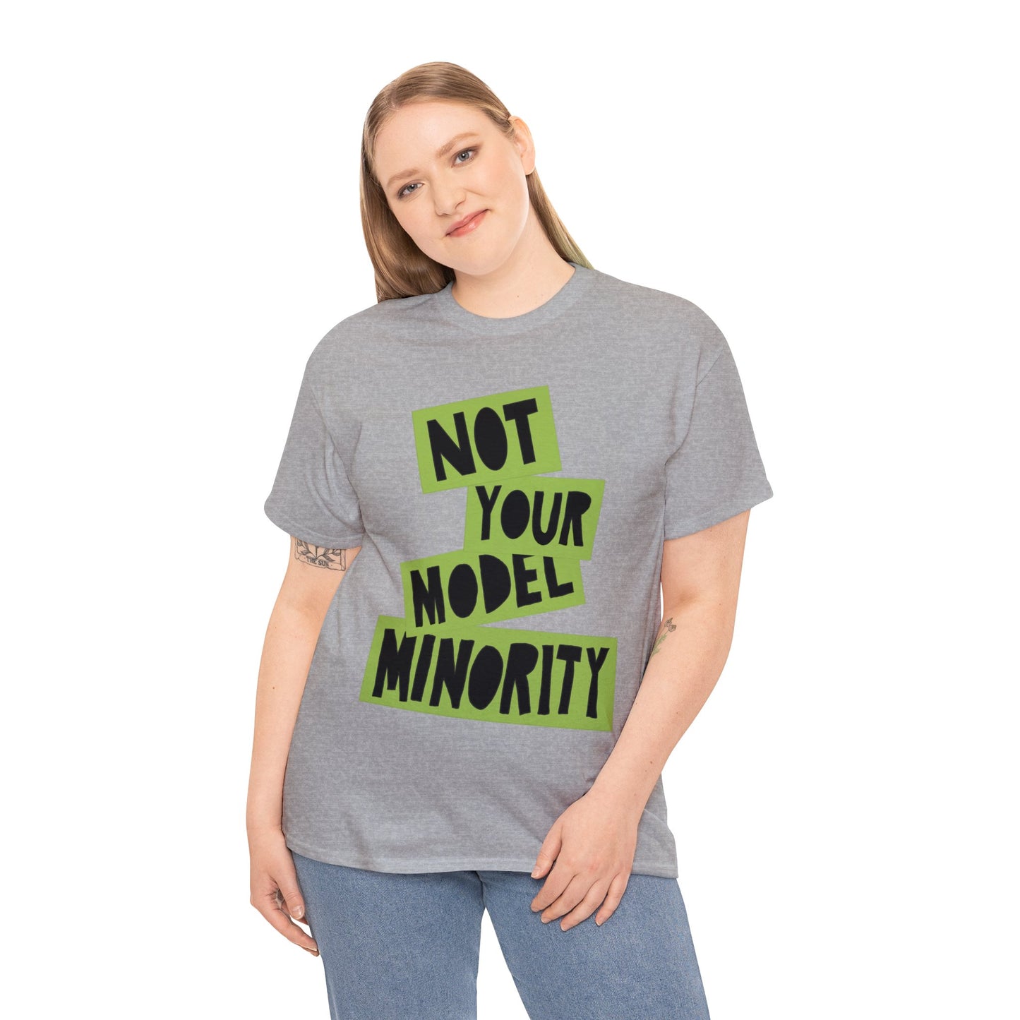 Not Your Model Minority Exclusive T-shirt Gift anti-racism stop asian hate diversity inclusion equity