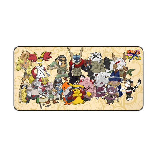 Pokemon x Naruto custom game mat