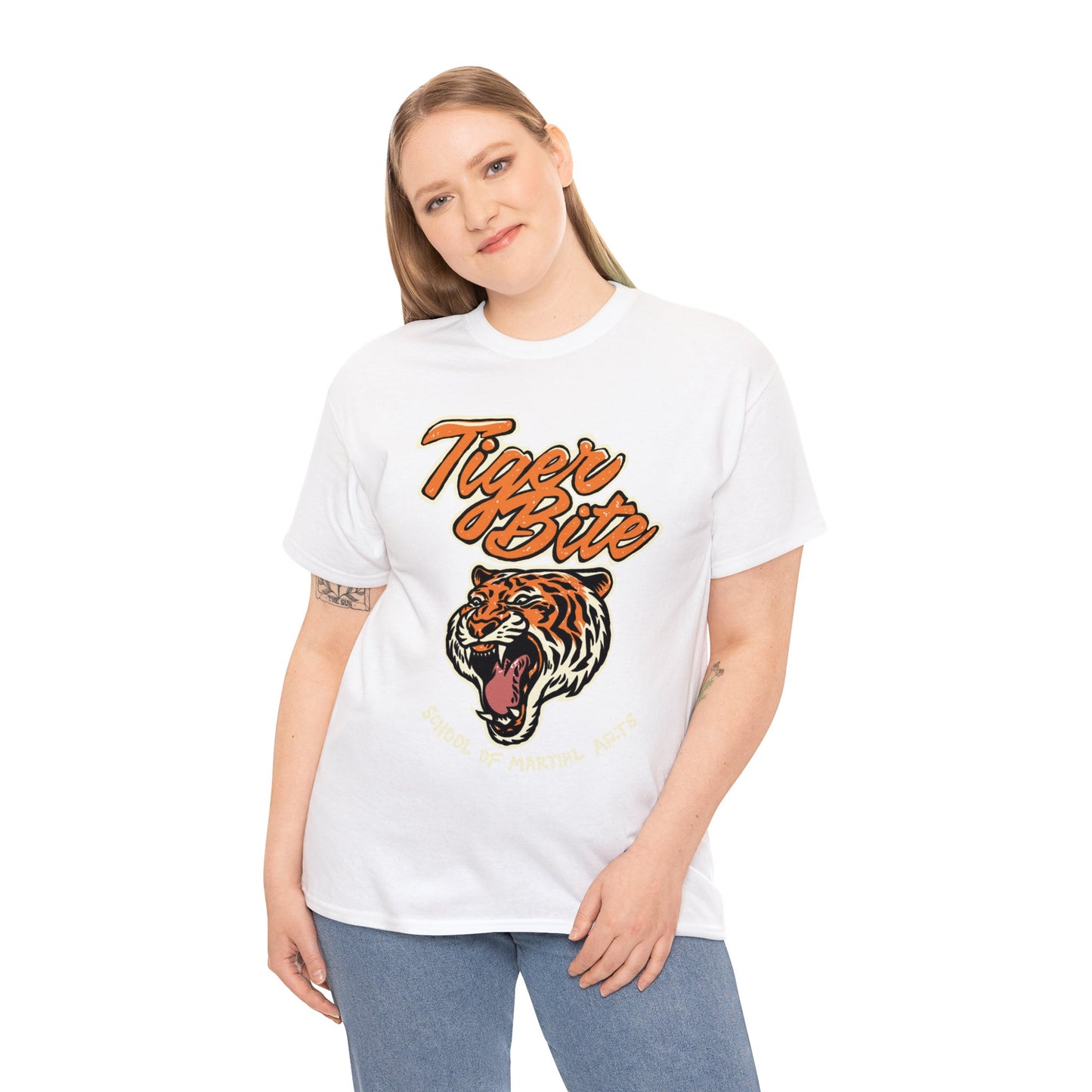 Retro hmong tiger bite Exclusive T-shirt Gift