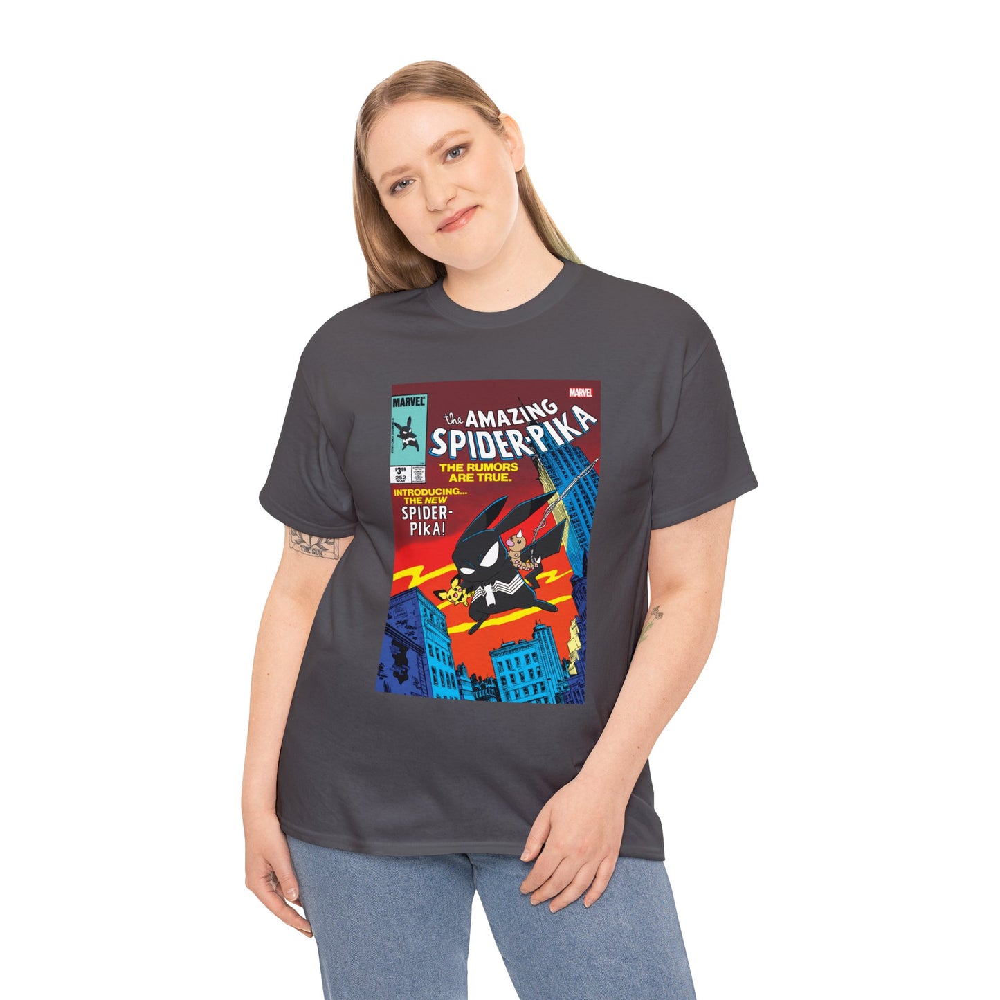 Amazing Spider-Pika T-shirt Gift mens womens