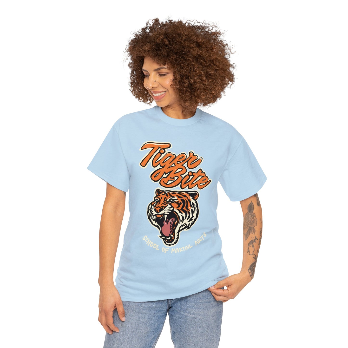 Retro hmong tiger bite Exclusive T-shirt Gift