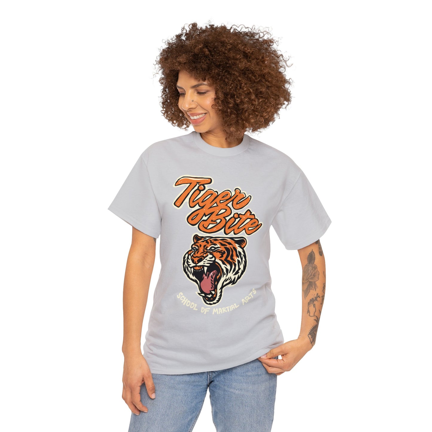 Retro hmong tiger bite Exclusive T-shirt Gift