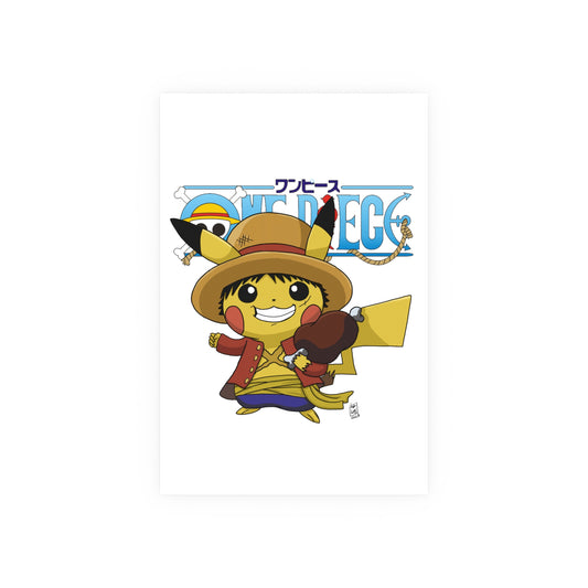 Pika-Luffy Satin and Archival Matte Posters