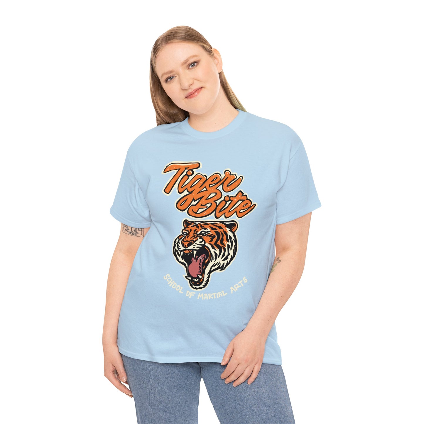 Retro hmong tiger bite Exclusive T-shirt Gift