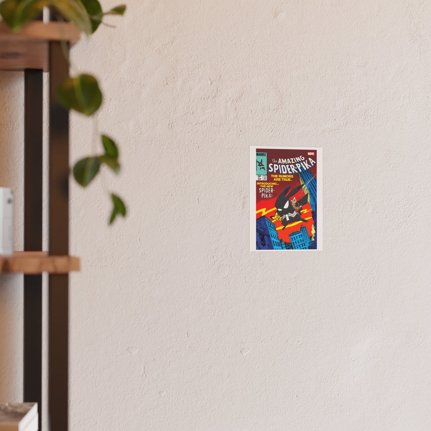 Spider-Pika Satin and Archival Matte Posters