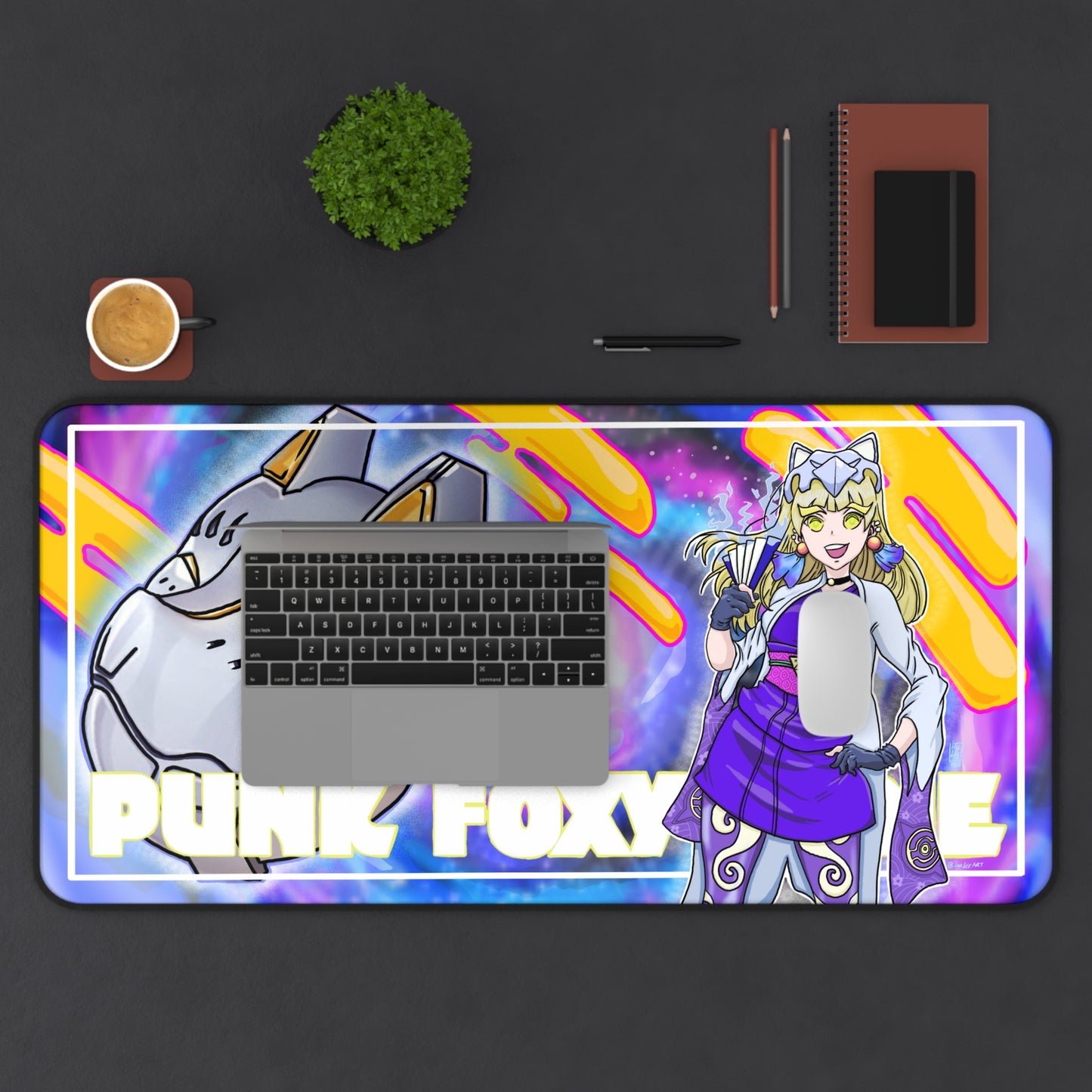 Punky Foxy Tune custom playmat