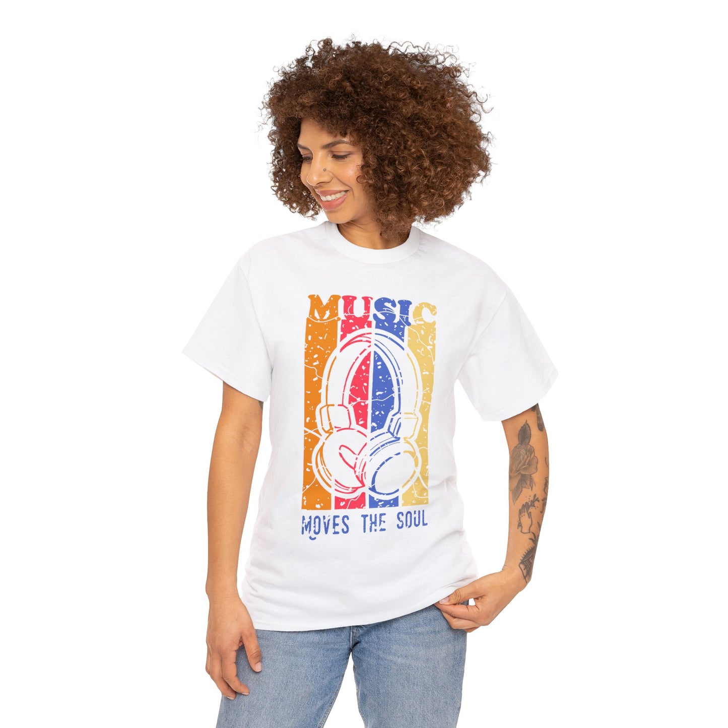 Retro Music moves the soul Exclusive T-shirt Gift