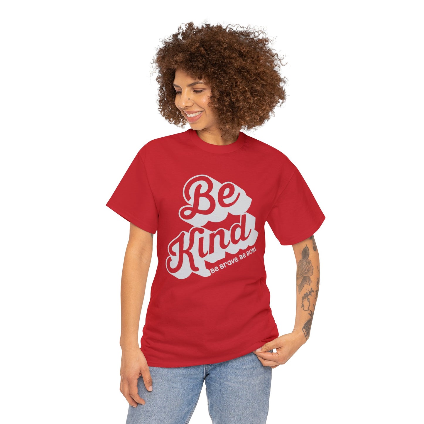 Be Kind Be Brave Be Bold T-shirt Gift mens womens