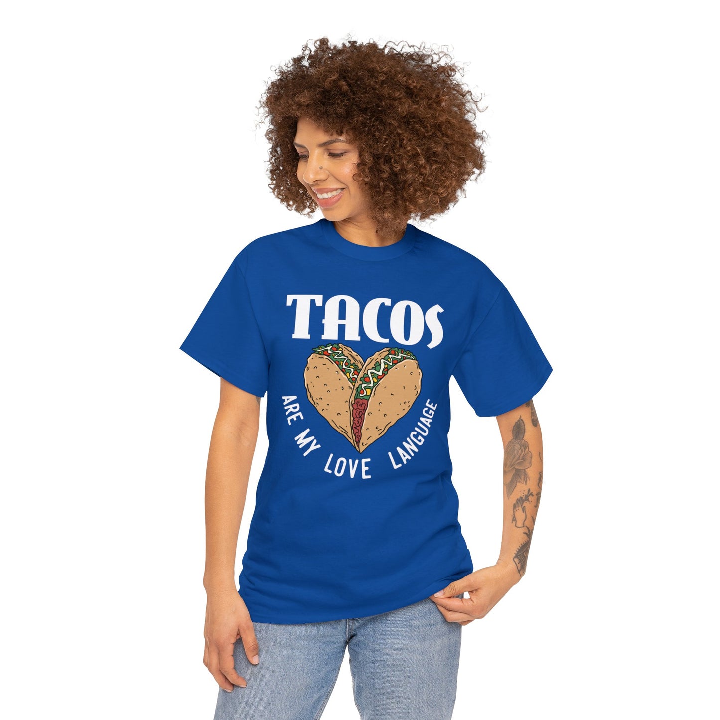 Tacos are my love language Exclusive T-shirt Gift man and woman fashion