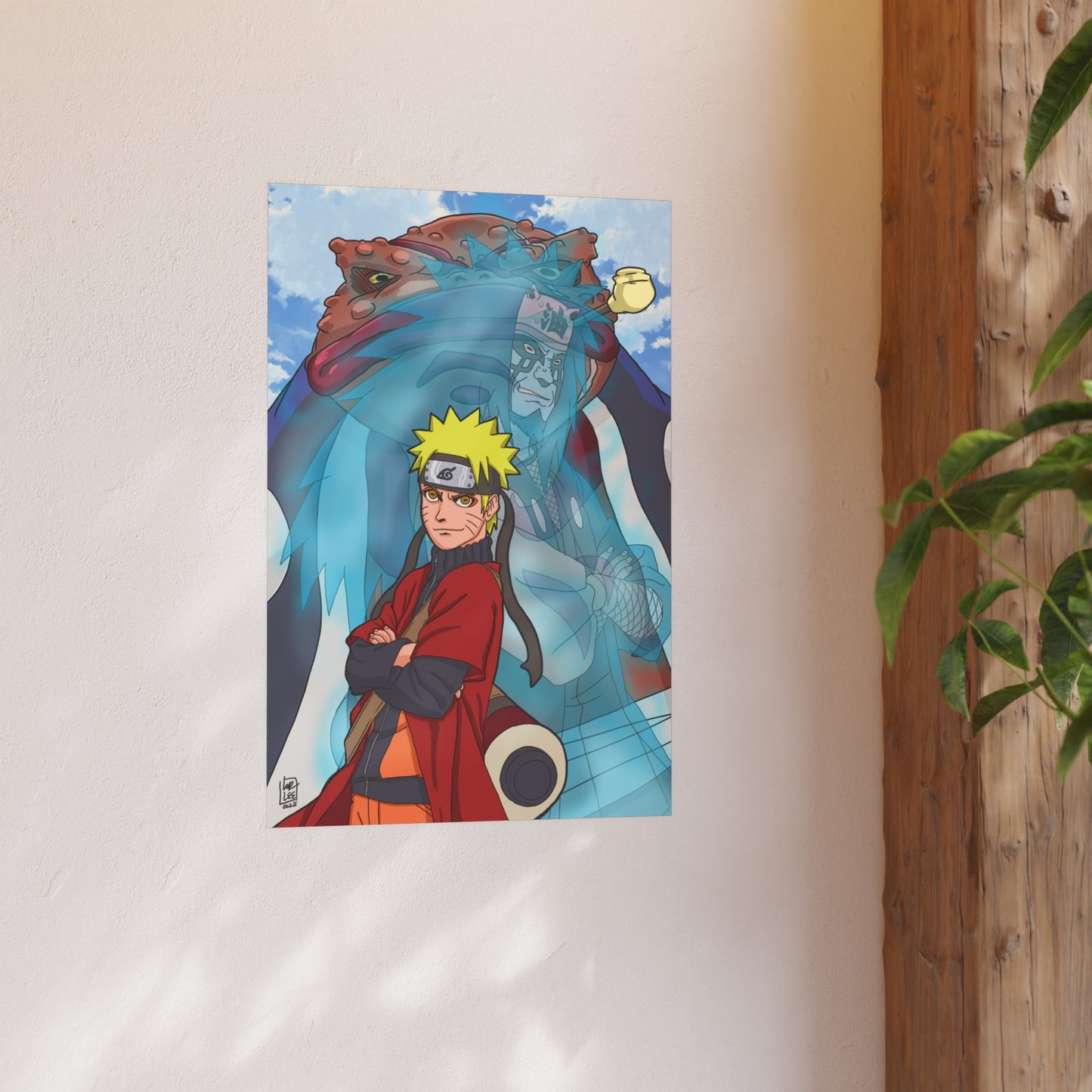 Sage Naruto Satin and Archival Matte Posters