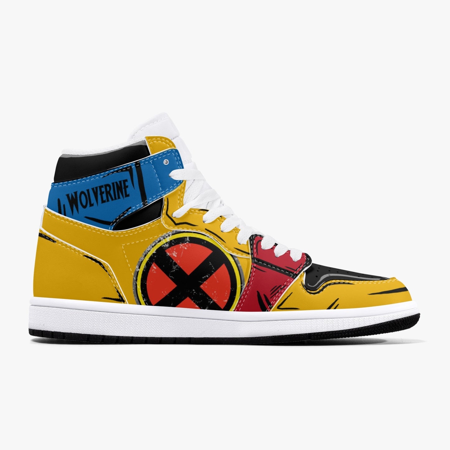 Wolverine Black High-Top Leather Sneakers