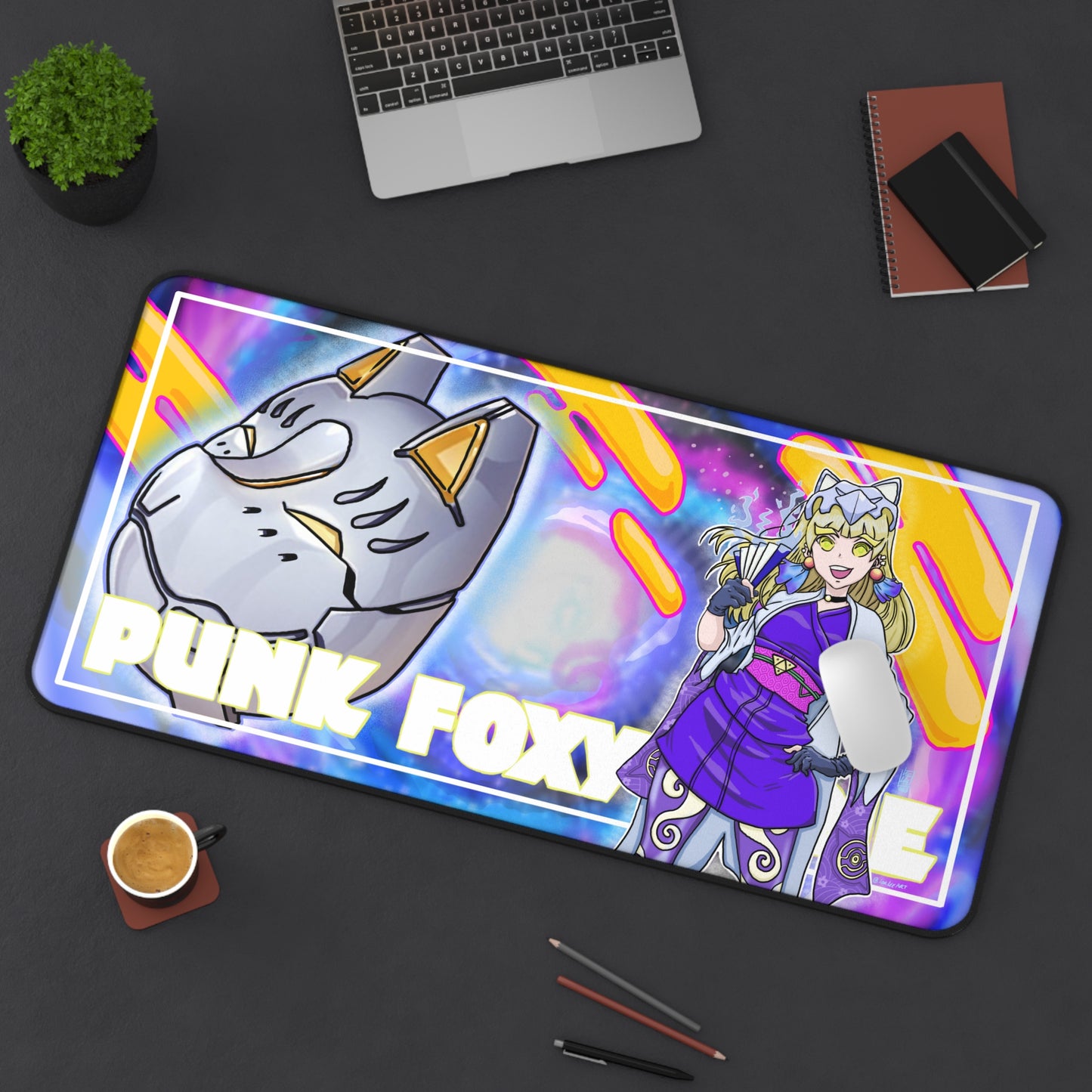 Punky Foxy Tune custom playmat