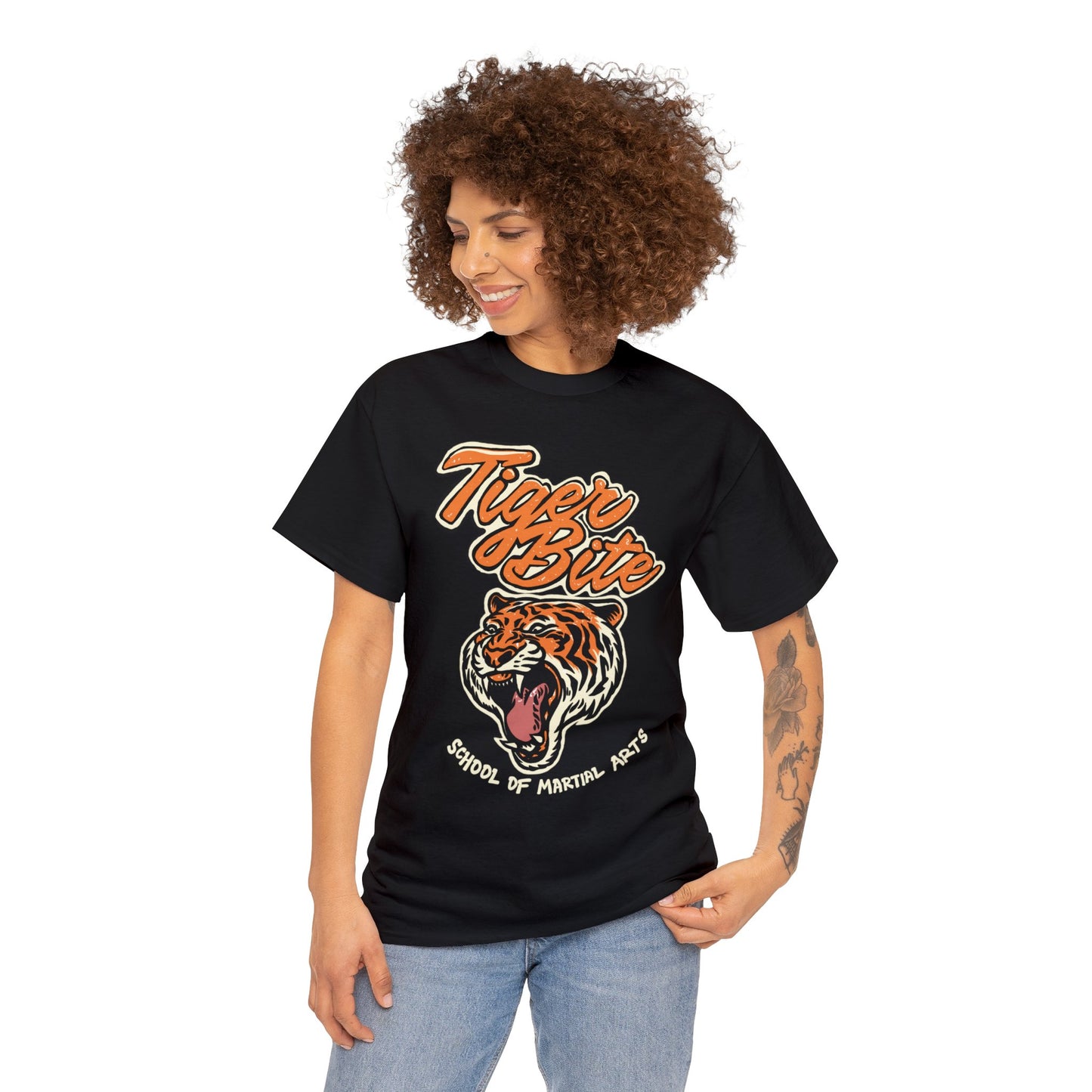 Retro hmong tiger bite Exclusive T-shirt Gift