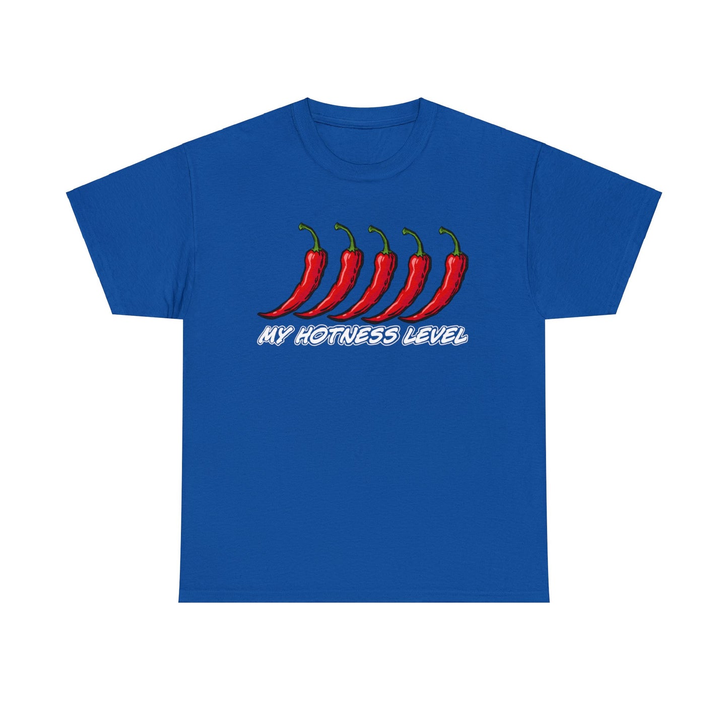 My hotness level T-shirt Gift mens womens