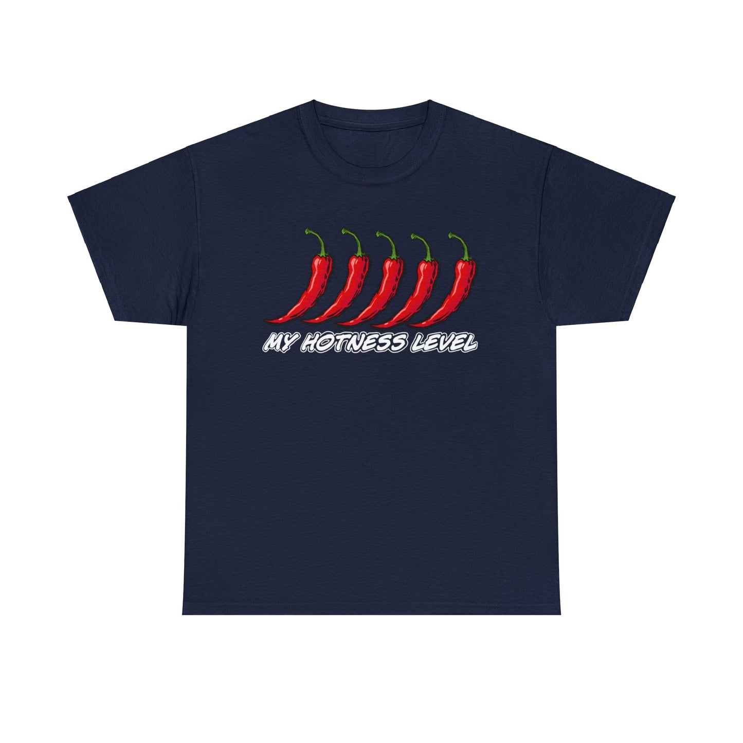 My hotness level T-shirt Gift mens womens