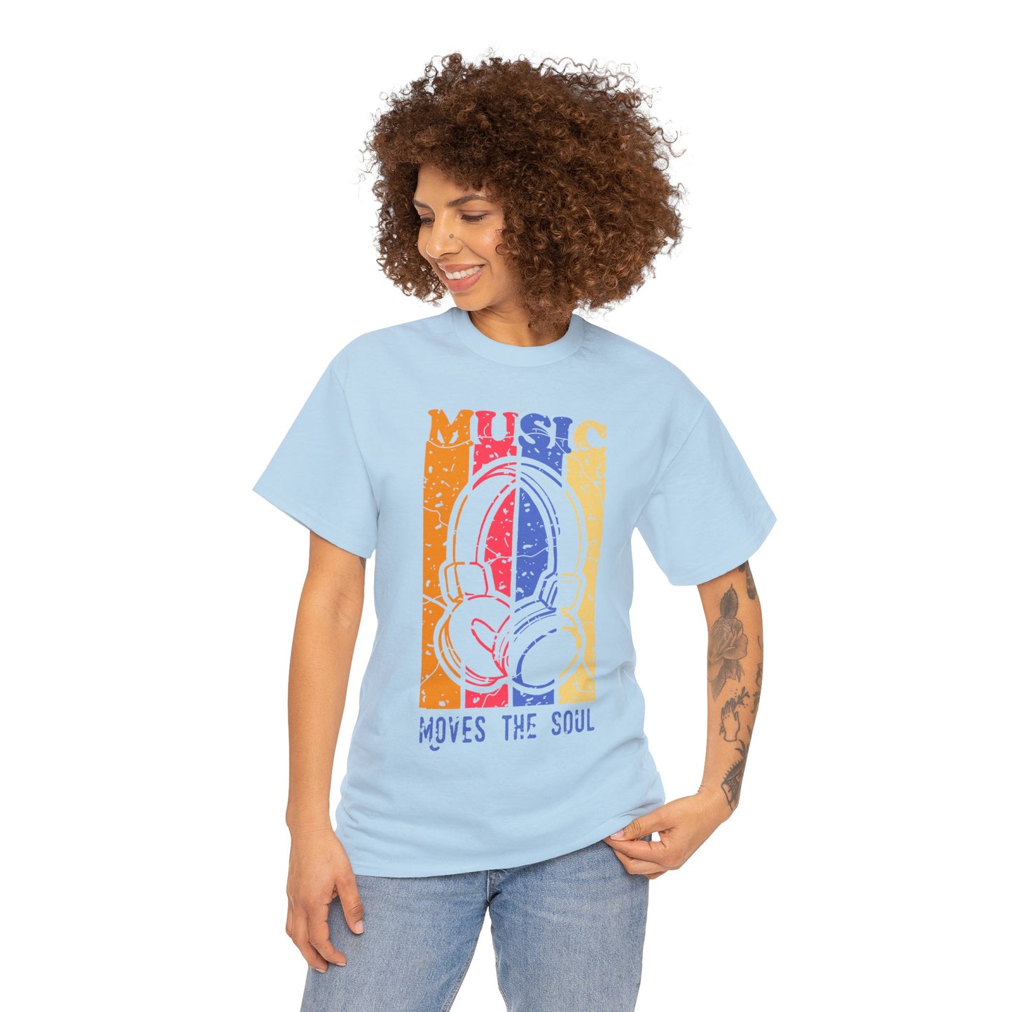 Retro Music moves the soul Exclusive T-shirt Gift