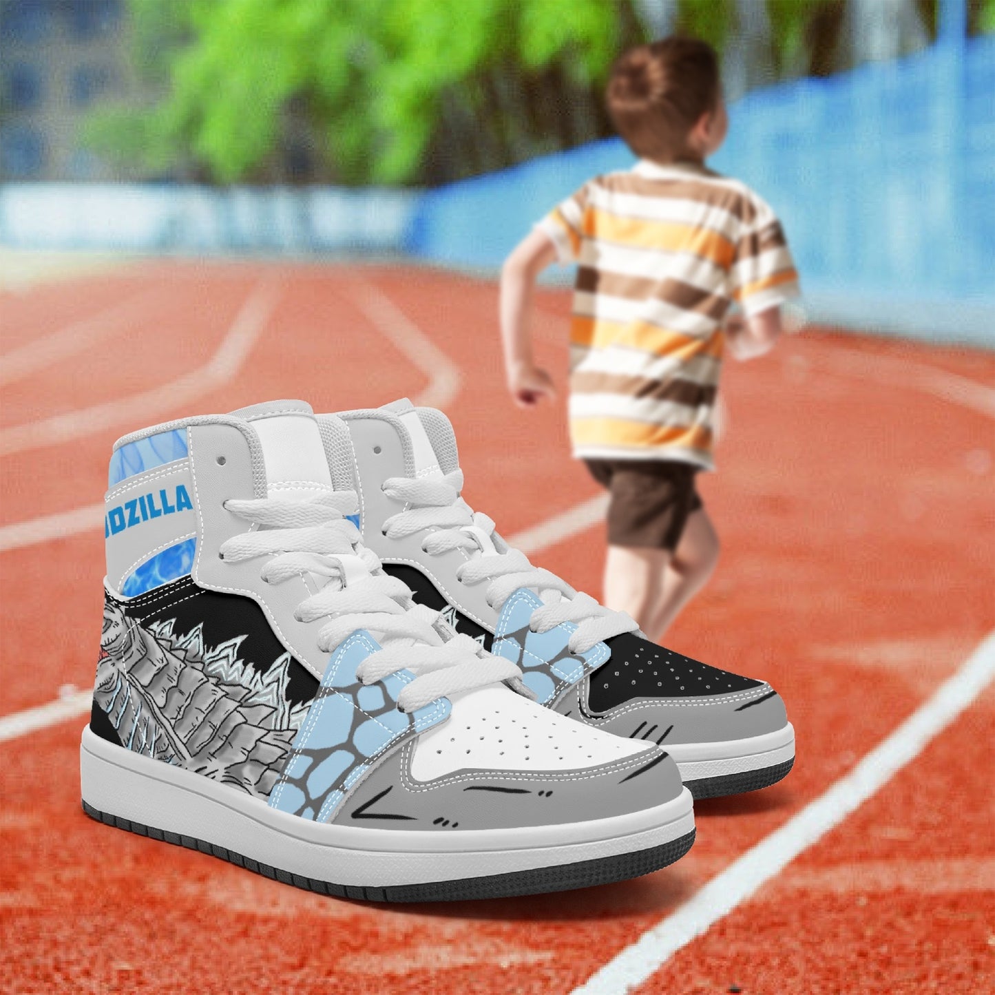 Godzilla AJ Child High-top Shoes