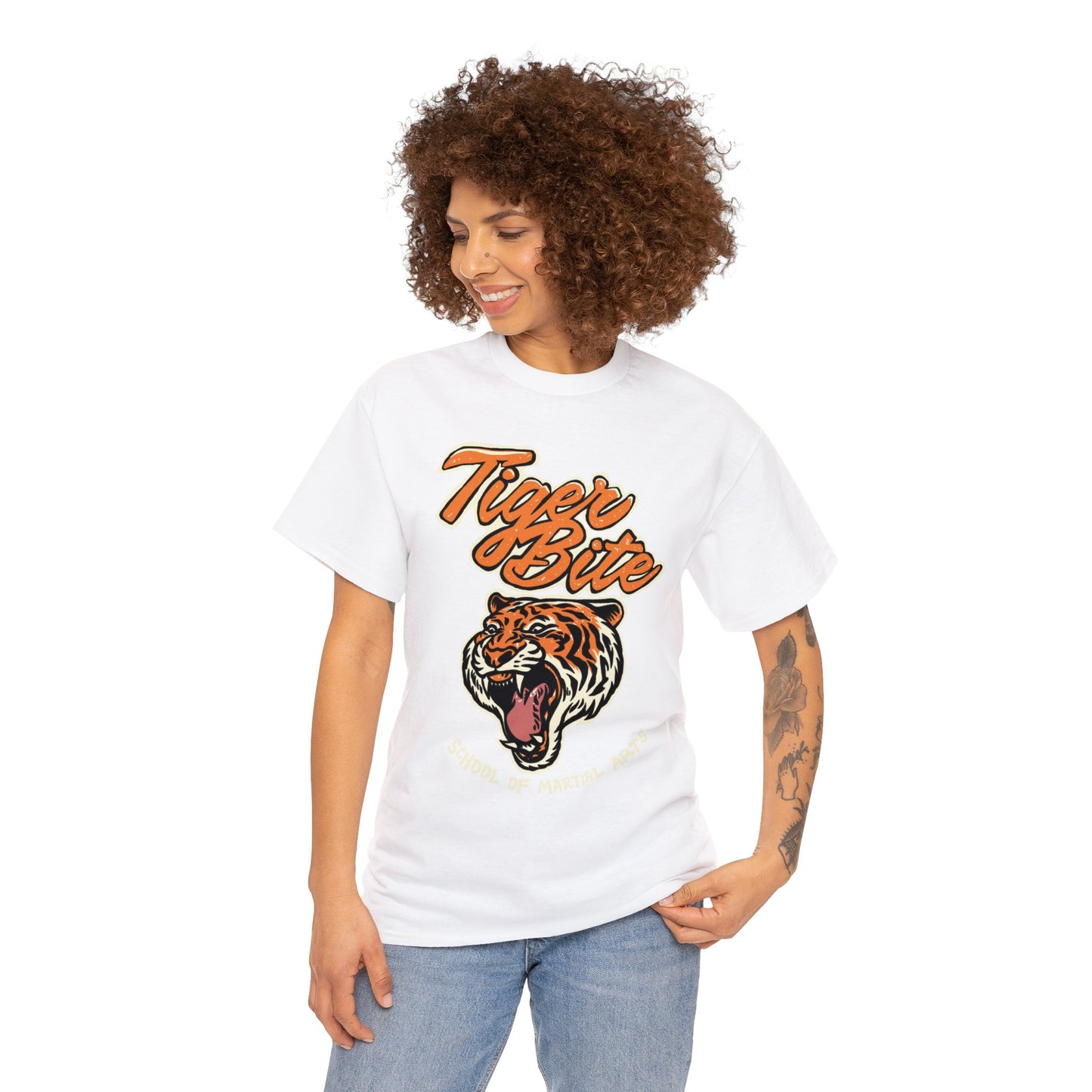 Retro hmong tiger bite Exclusive T-shirt Gift