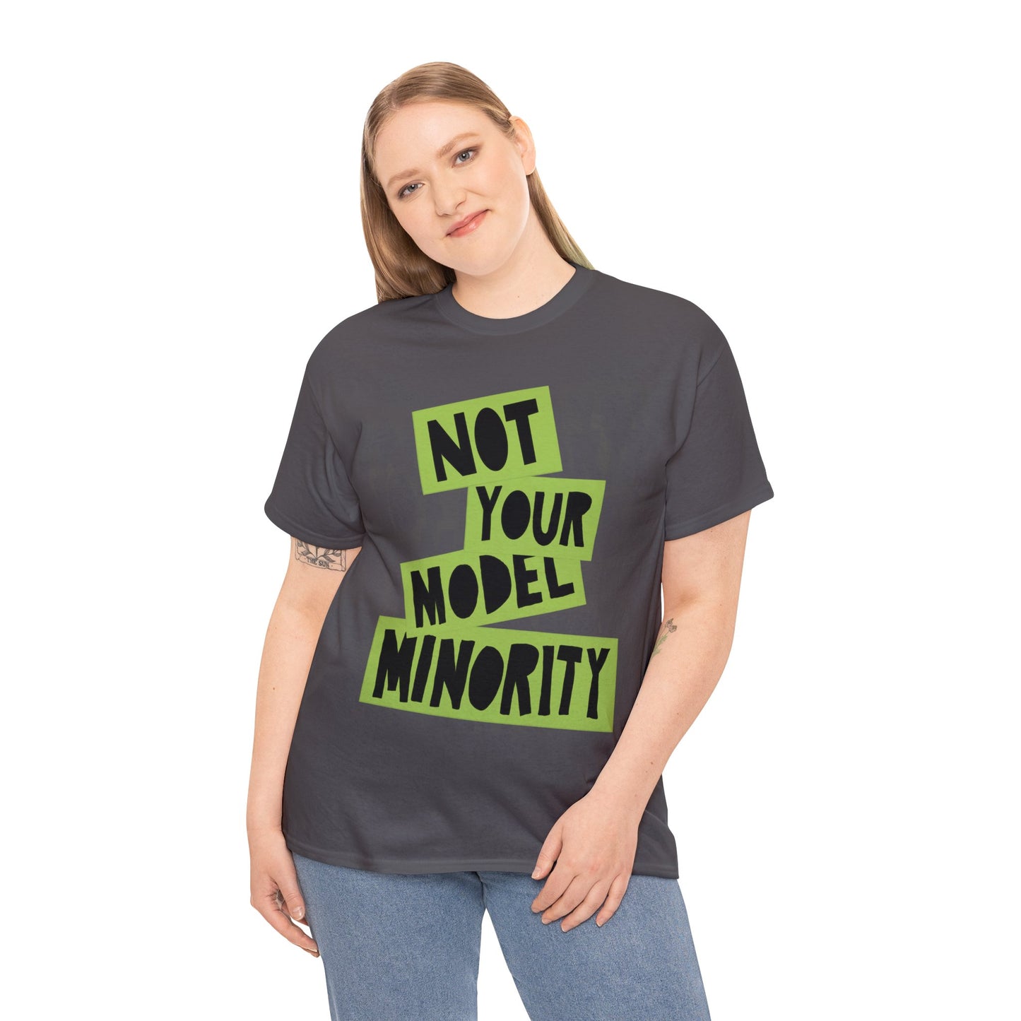 Not Your Model Minority Exclusive T-shirt Gift anti-racism stop asian hate diversity inclusion equity