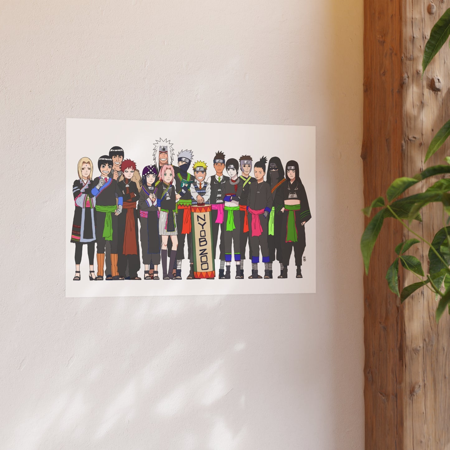 Hidden Leaf Hmong Satin and Archival Matte Posters