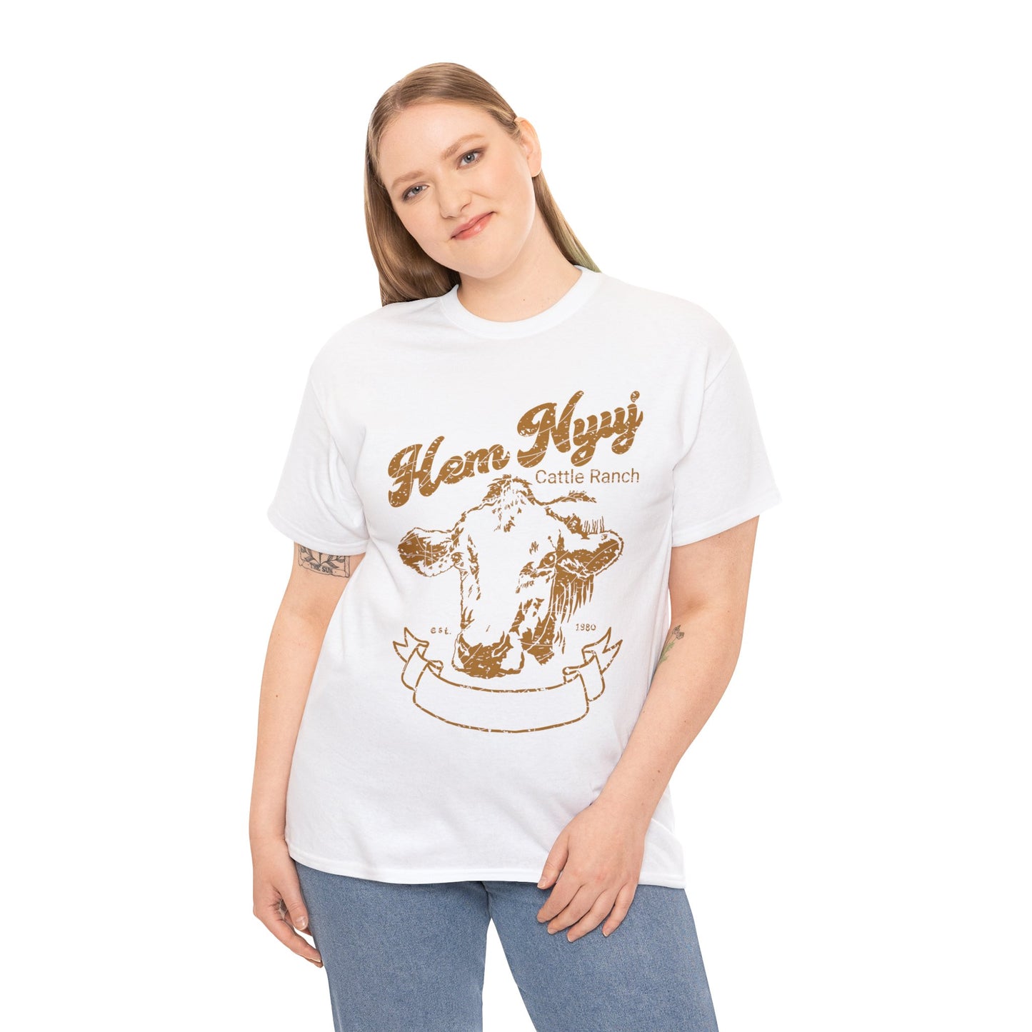 Hem Nyuj Hmong Exclusive T-shirt Gift cattle farming ranching