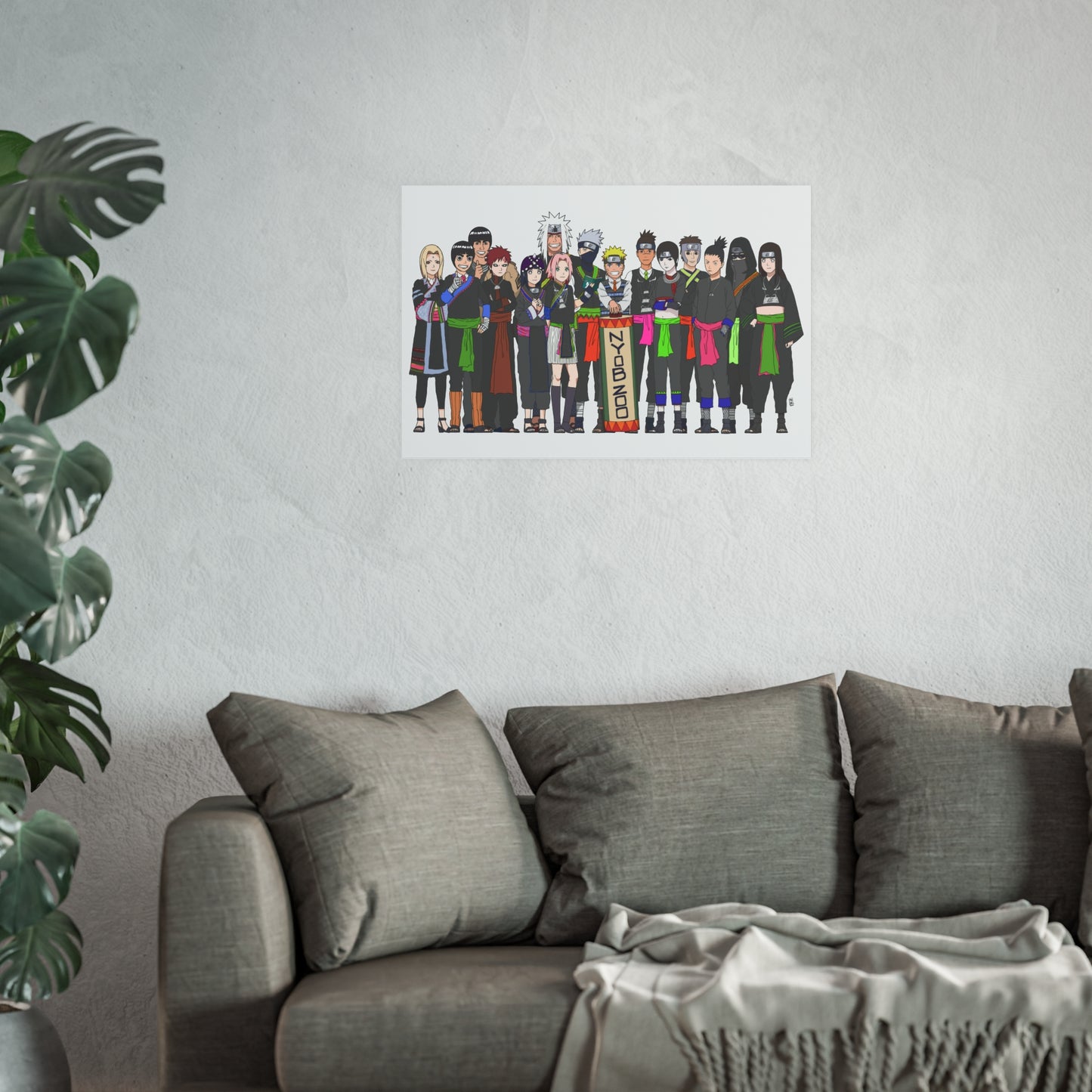 Hidden Leaf Hmong Satin and Archival Matte Posters