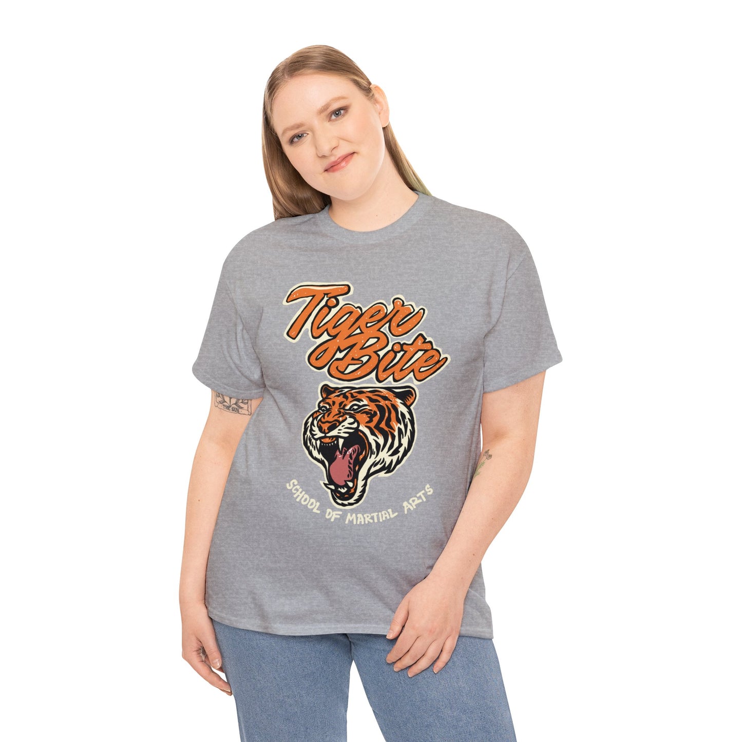 Retro hmong tiger bite Exclusive T-shirt Gift