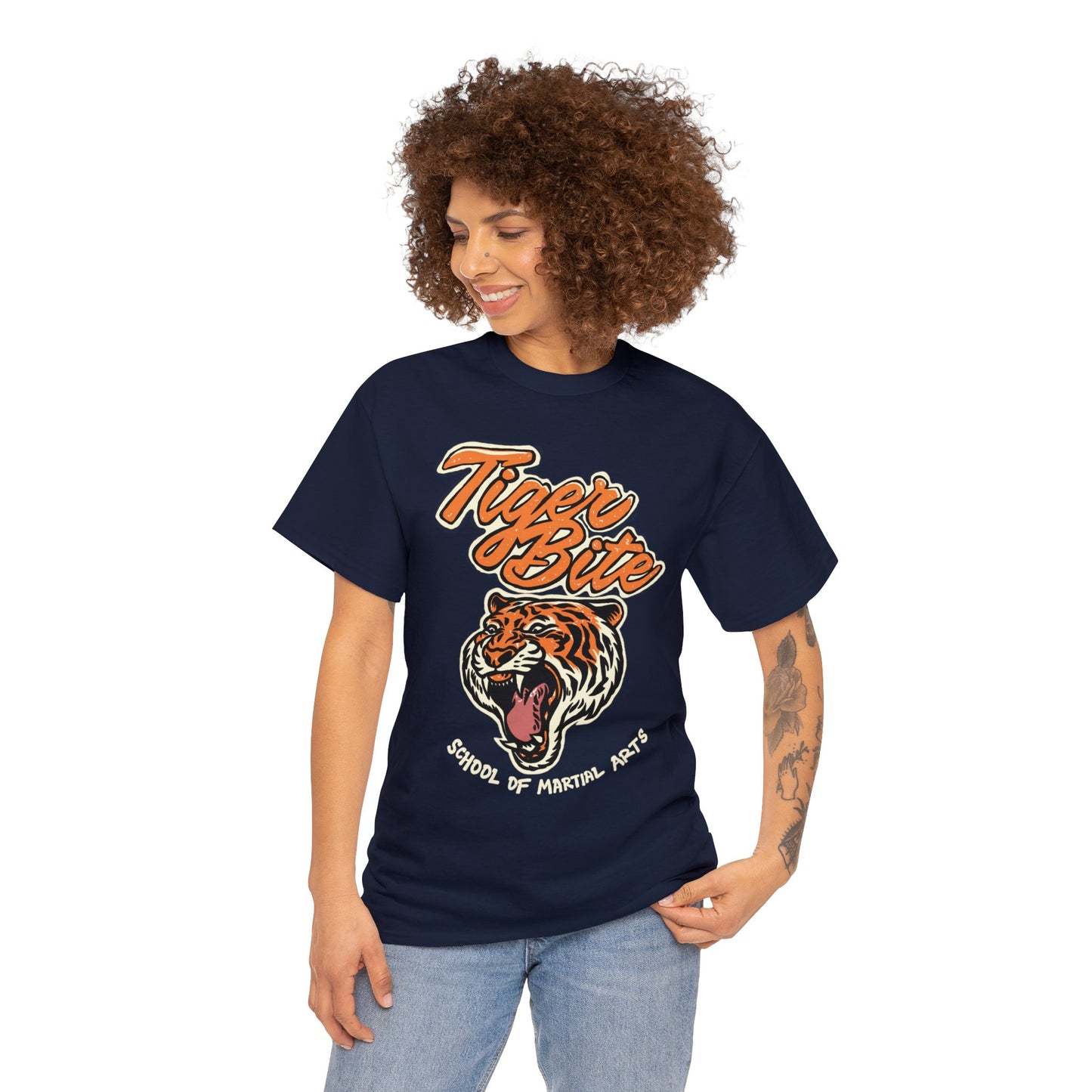 Retro hmong tiger bite Exclusive T-shirt Gift