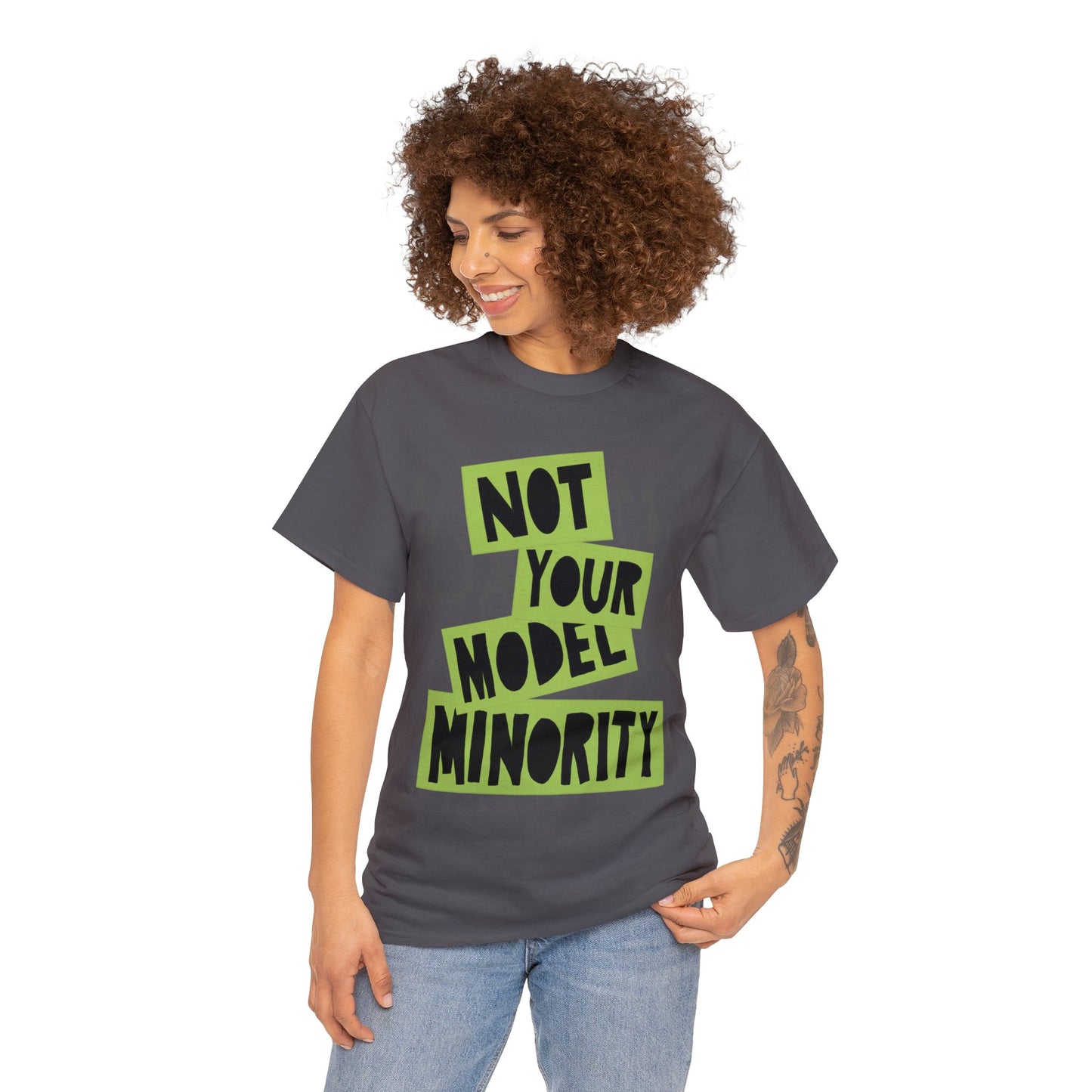 Not Your Model Minority Exclusive T-shirt Gift anti-racism stop asian hate diversity inclusion equity