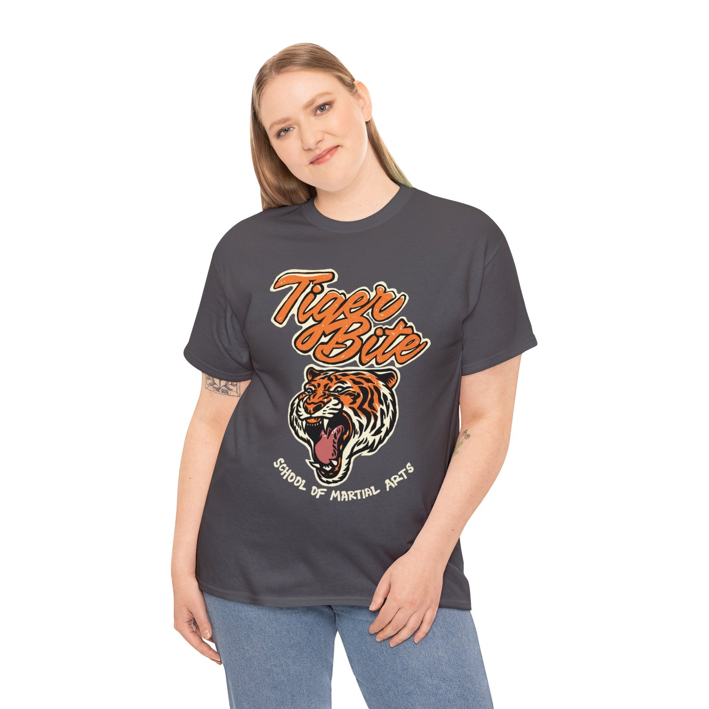 Retro hmong tiger bite Exclusive T-shirt Gift