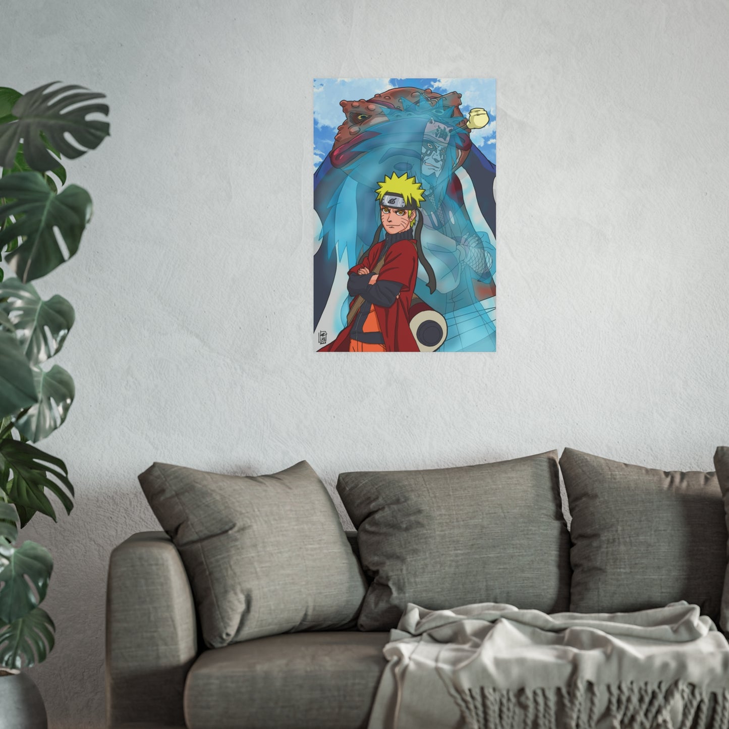 Sage Naruto Satin and Archival Matte Posters